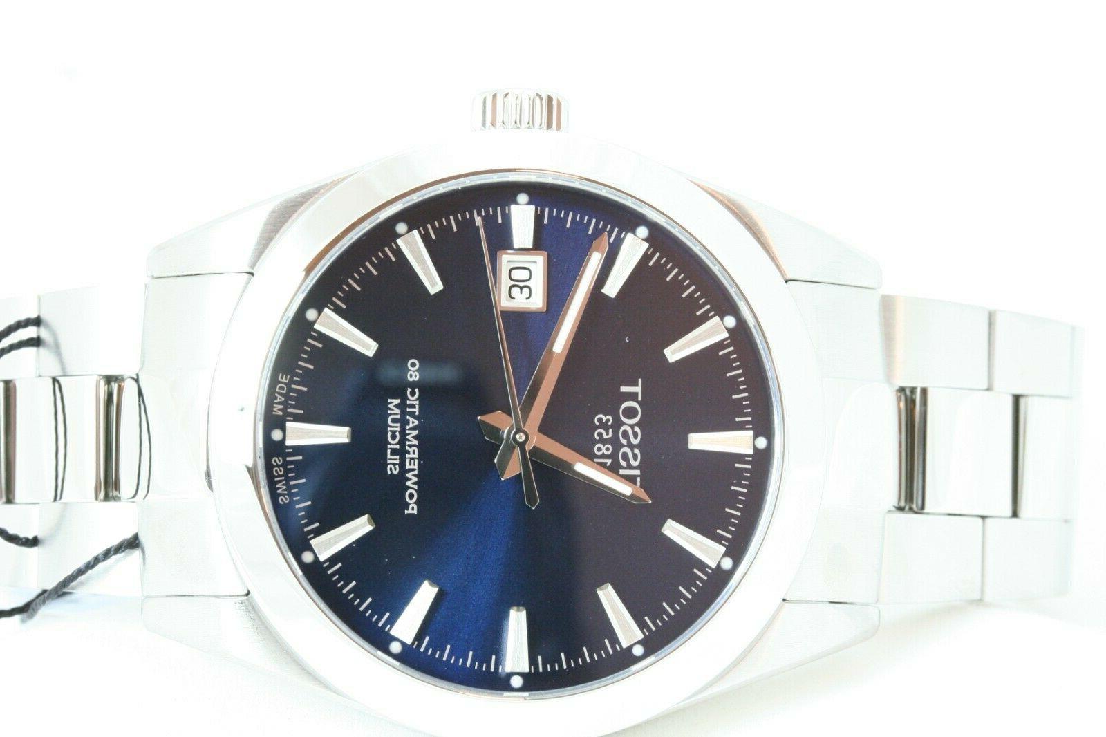 orologio gentleman powermatic 80 t1274071104100 nuovo
