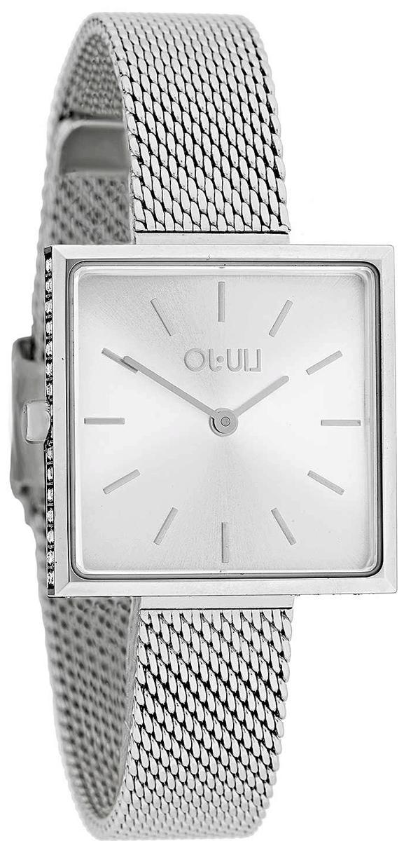 orologio gioiello donna cassa quadrata argento cinturino