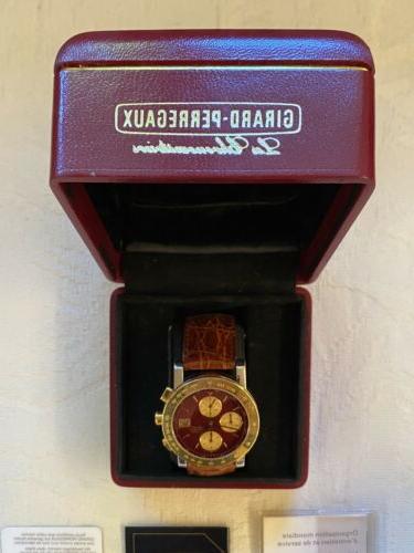 orologio girard perregaux cronografo 7000 gbm acciaio