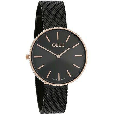 orologio glamour globe da donna nero tlj1565