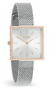 O Liu Jo Glamour Square Silver & Gold Rose Tlj1558