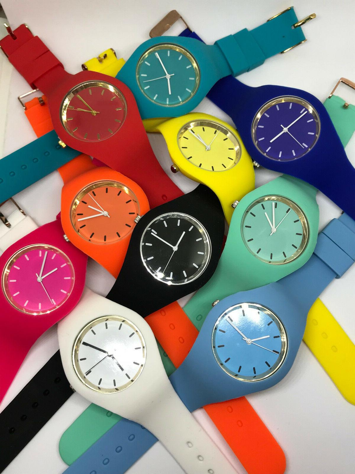 orologio gomma colorato silicone digitale uomo donna