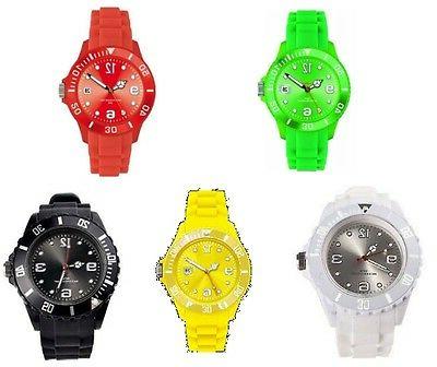 orologio gomma colorato silicone uomo donna unisex