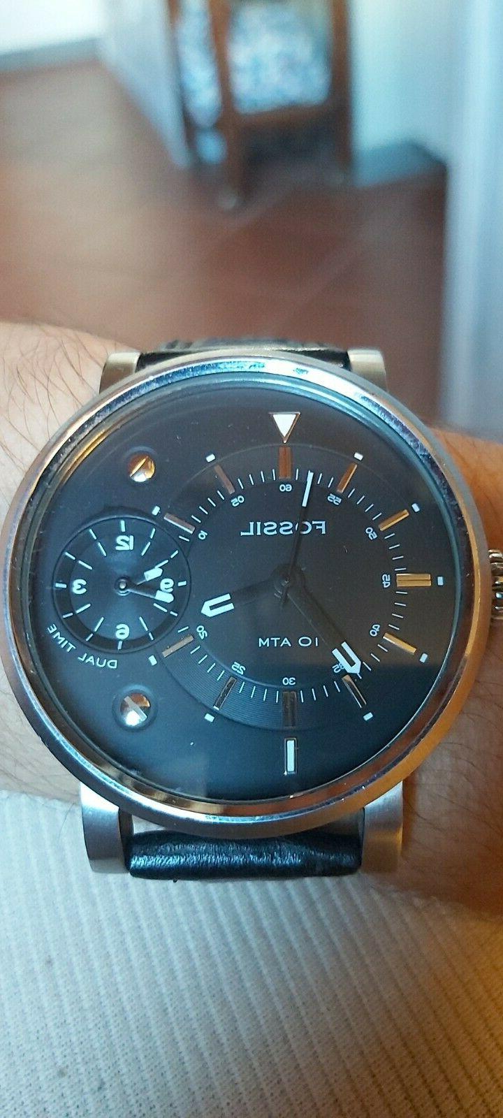 orologio grande doppio quadrante