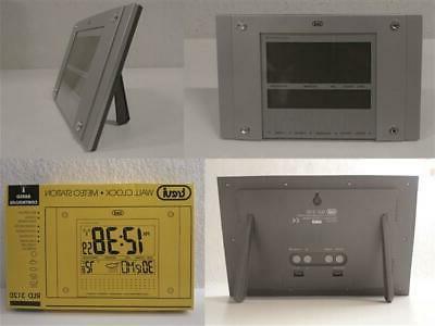 orologio grigio digitale radiocontrollato stazione barometri