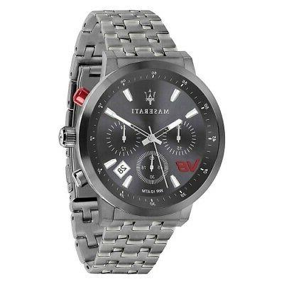 orologio gt crono acciaio brunito 44 mm
