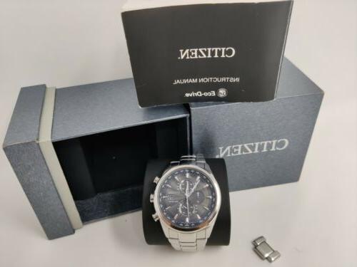 orologio h800 eco drive cassa 43mm acciaio