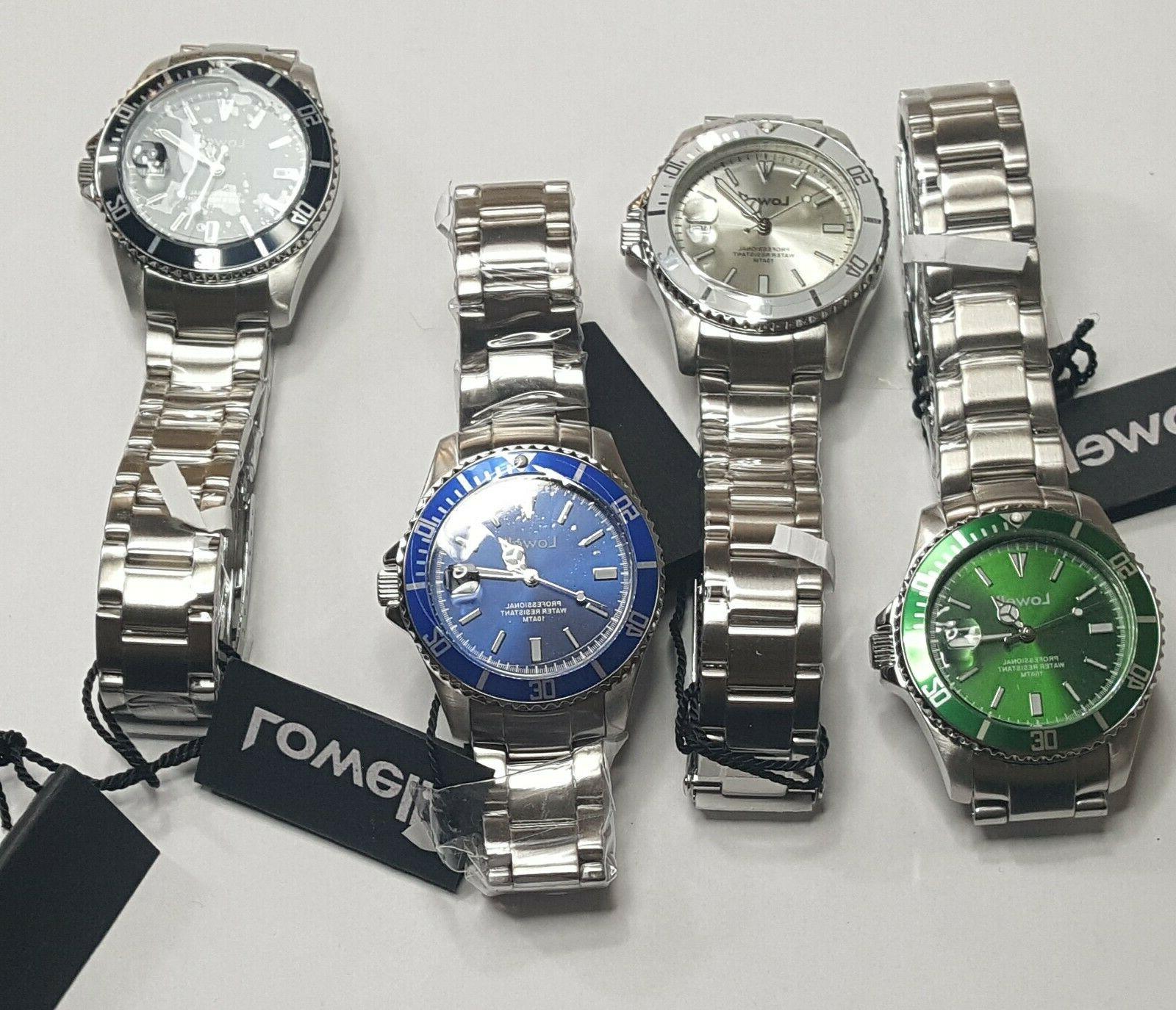 orologio in acciaio tipo rolex 35 mm