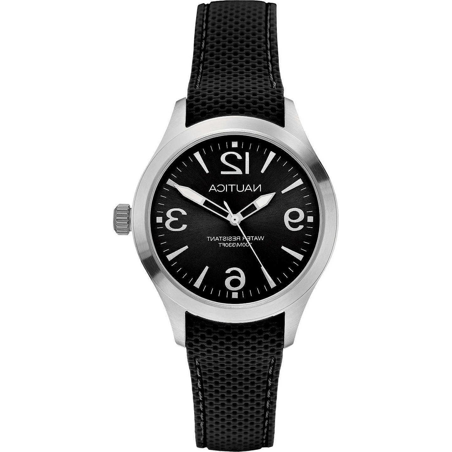 orologio in gomma nera unisex a11093m