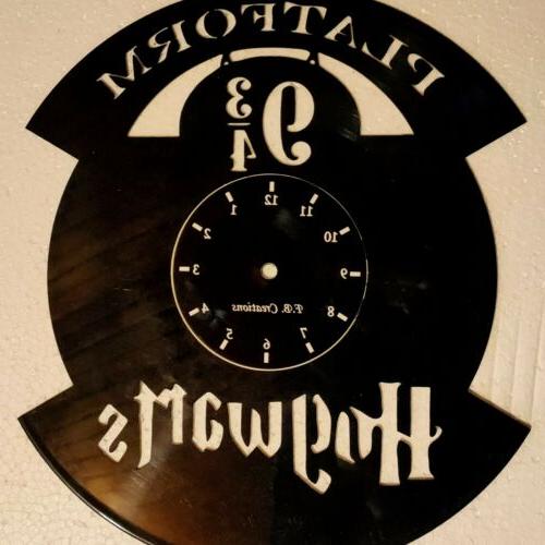 orologio in vinile harry potter binario 9