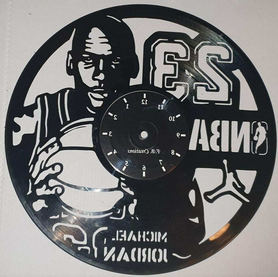 orologio in vinile michael jordan 23 nba