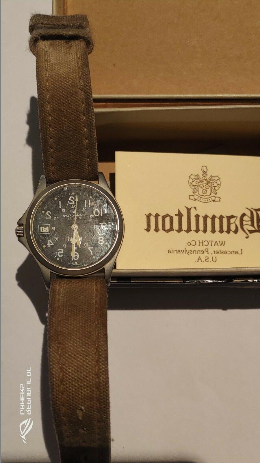 orologio kahki aviation quarzo con scatola e