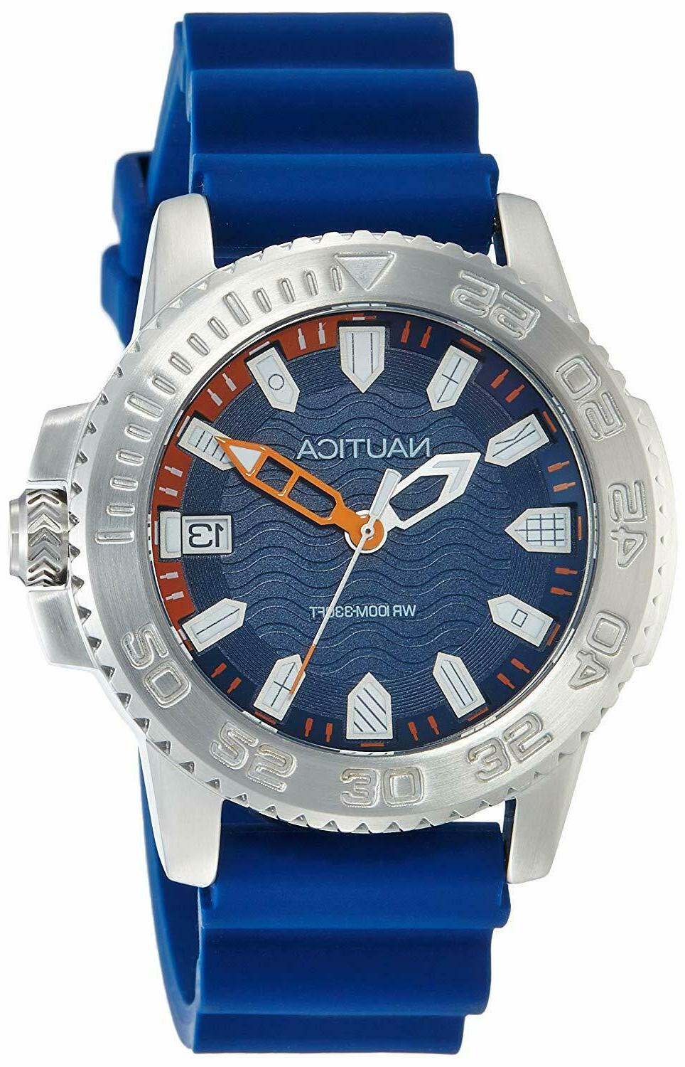 orologio keywest uomo cinturino blu in gomma