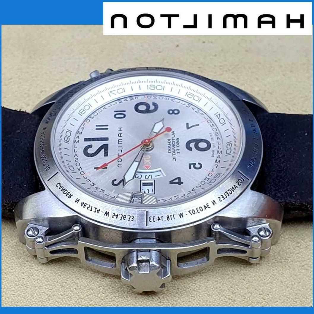 orologio khaki gmt size xxl swiss watch