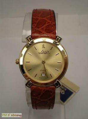 orologio laminato cinturino pelle elettronico wr vintage