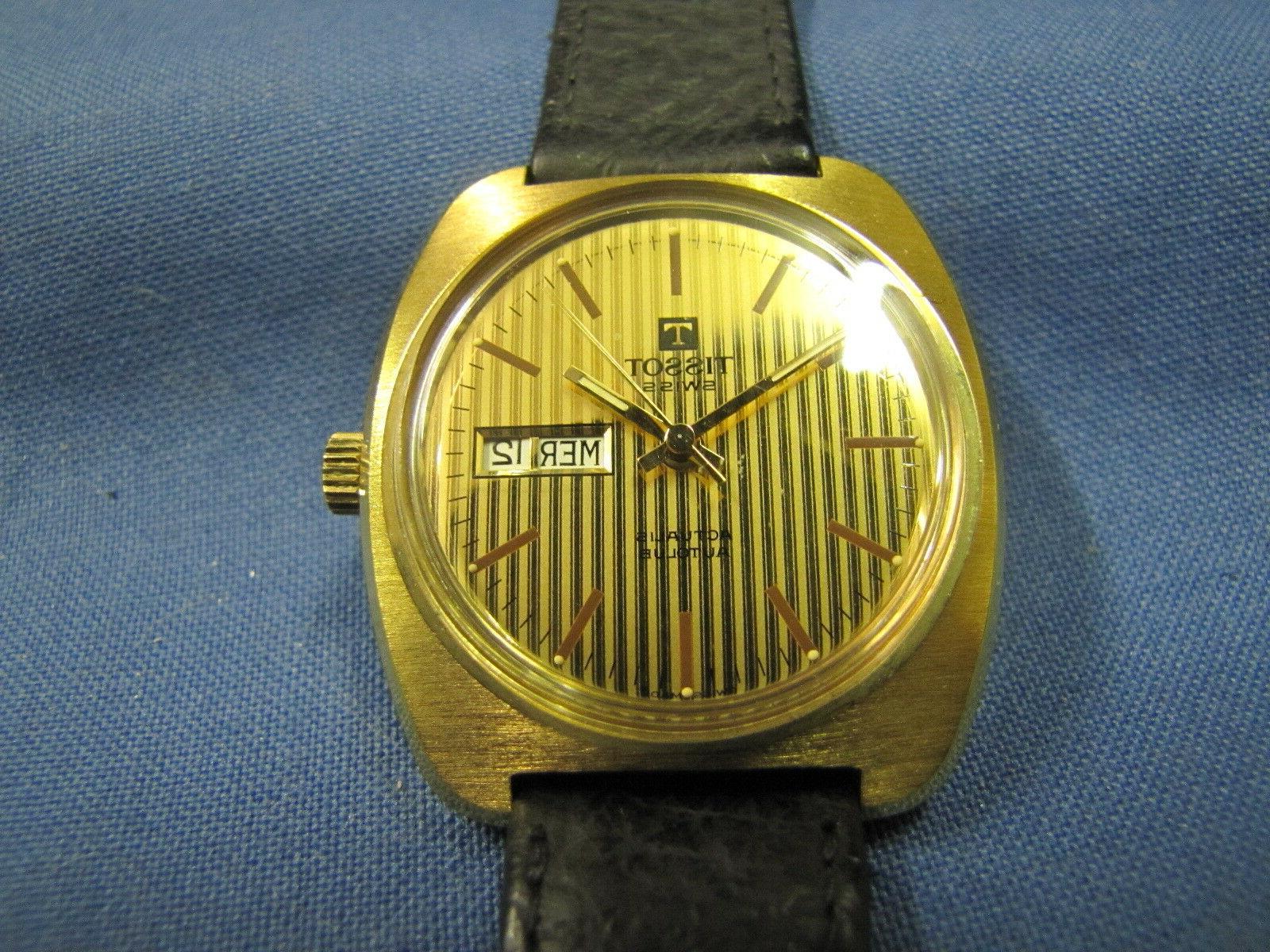 orologio laminato meccanico day date nuovo nos