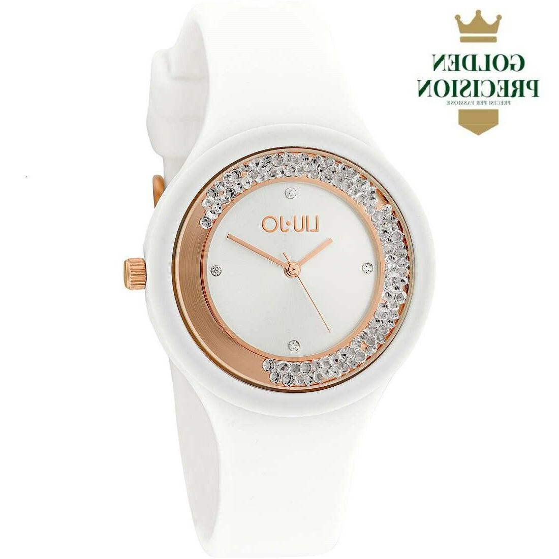 orologio liujo donna tlj1419 silicone acciaio rosato