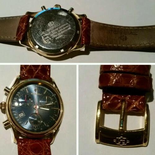 orologio lorenz cronografo ref 13749 quarzo datario