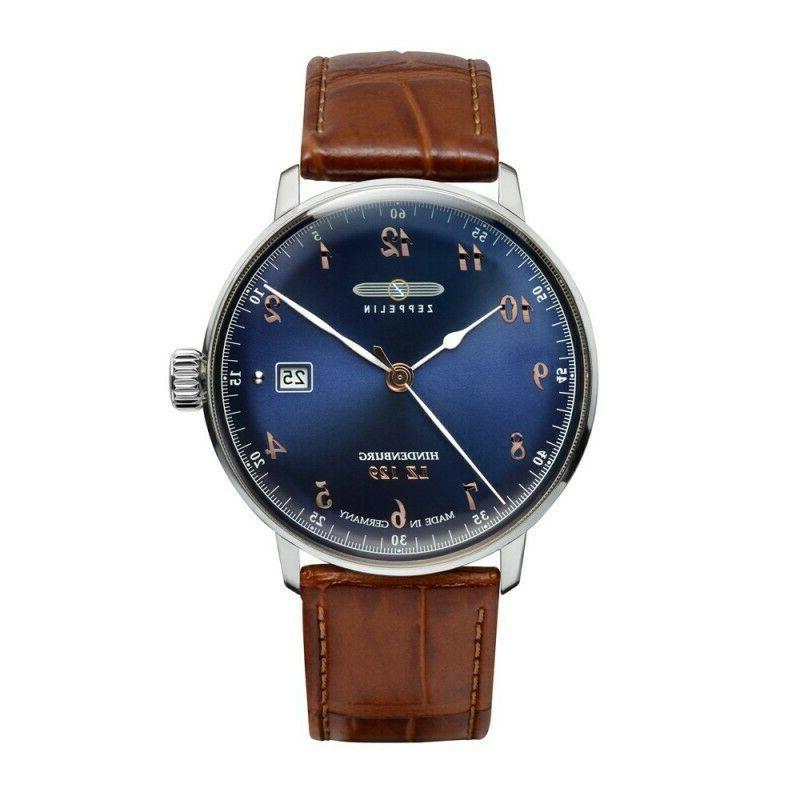 orologio lz129 hindenburg quarzo acciaio inox 7048