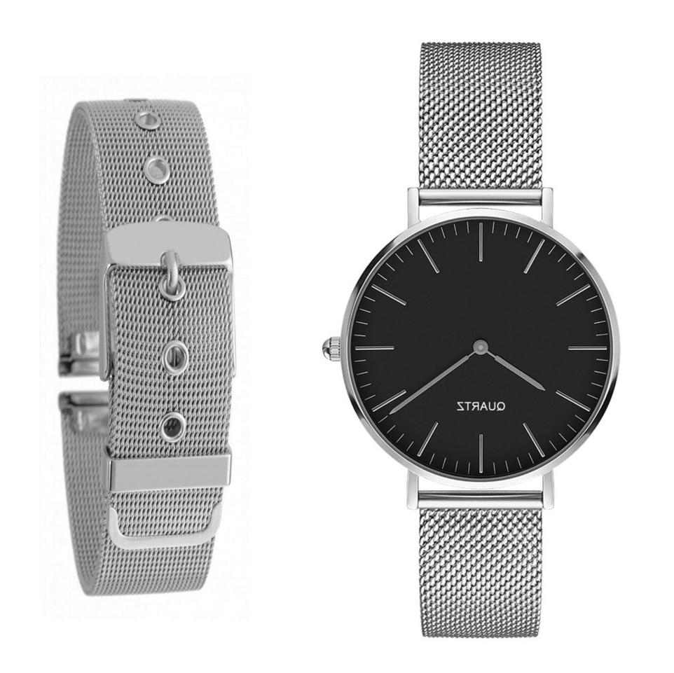 orologio maschile da uomo ultra sottile maglia