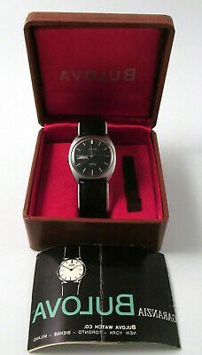 O Bulova Meccanico A Carica Manuale Revisionato - Classico V