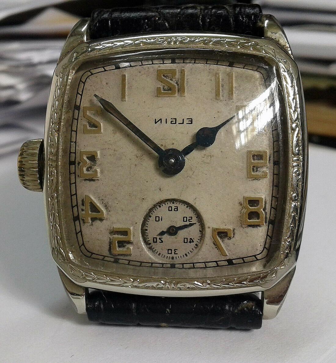 orologio meccanico anni 40 cassa in laminato