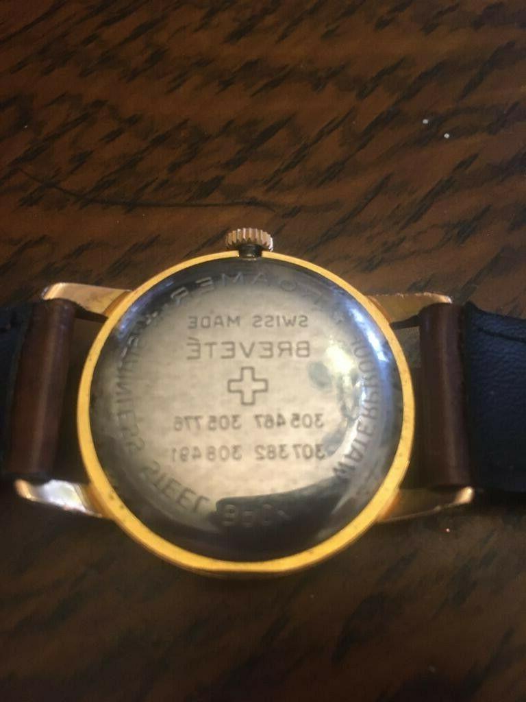 orologio meccanico carica manuale anni 40