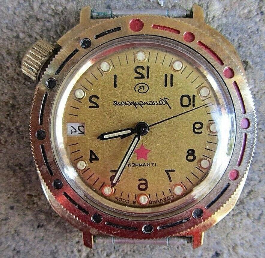orologio militare sovietico russo komandirskiye meccanico fu