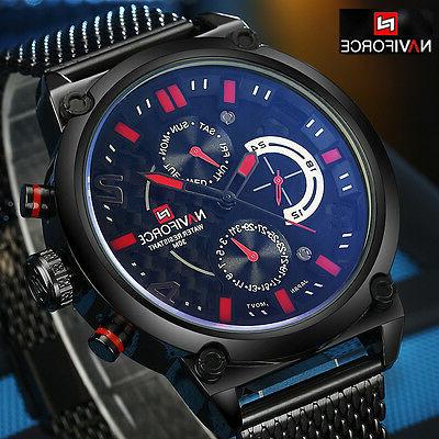 orologio militare uomo braccialetto metallo data u