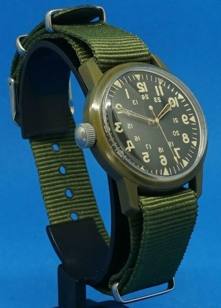 orologio militare vintage 1972 carica manuale