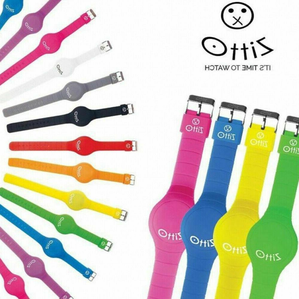 orologio mini 2 0 silicone colorato led