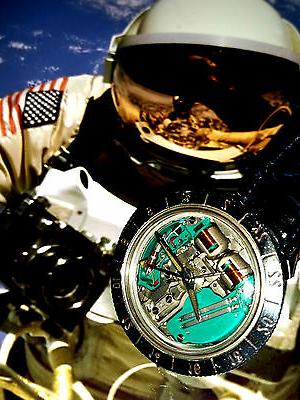 orologio moon watch vintage accutron astronaut spaceview