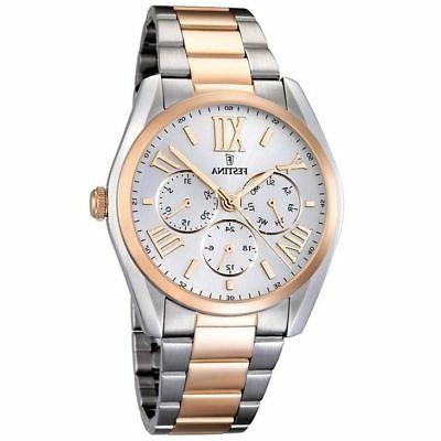 orologio multifunzione uomo f16751 3 acciaio silver