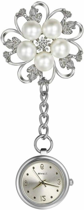 orologio nurse quarzo infermiera medico donna spilla