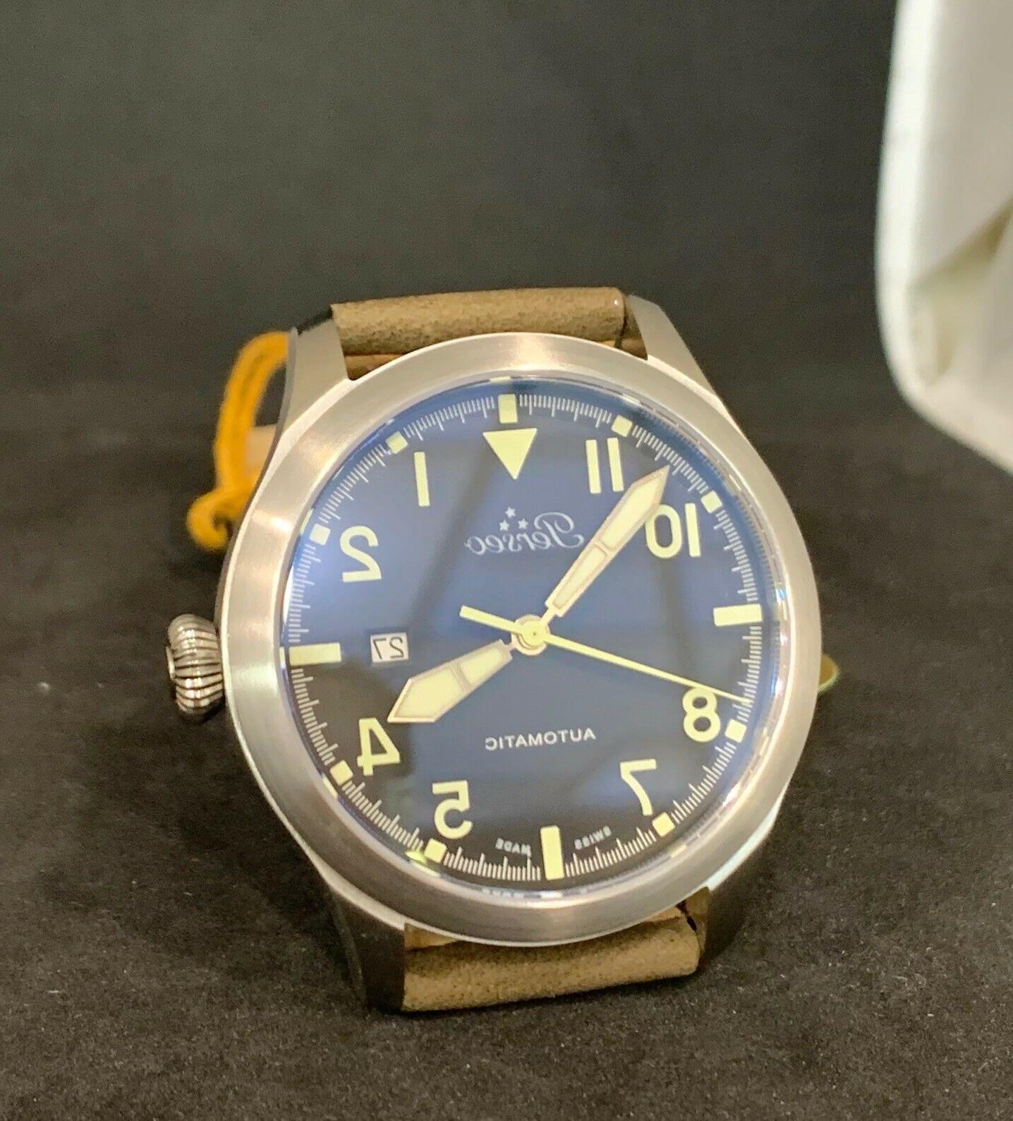 orologio old pilot automatico swiss made ref