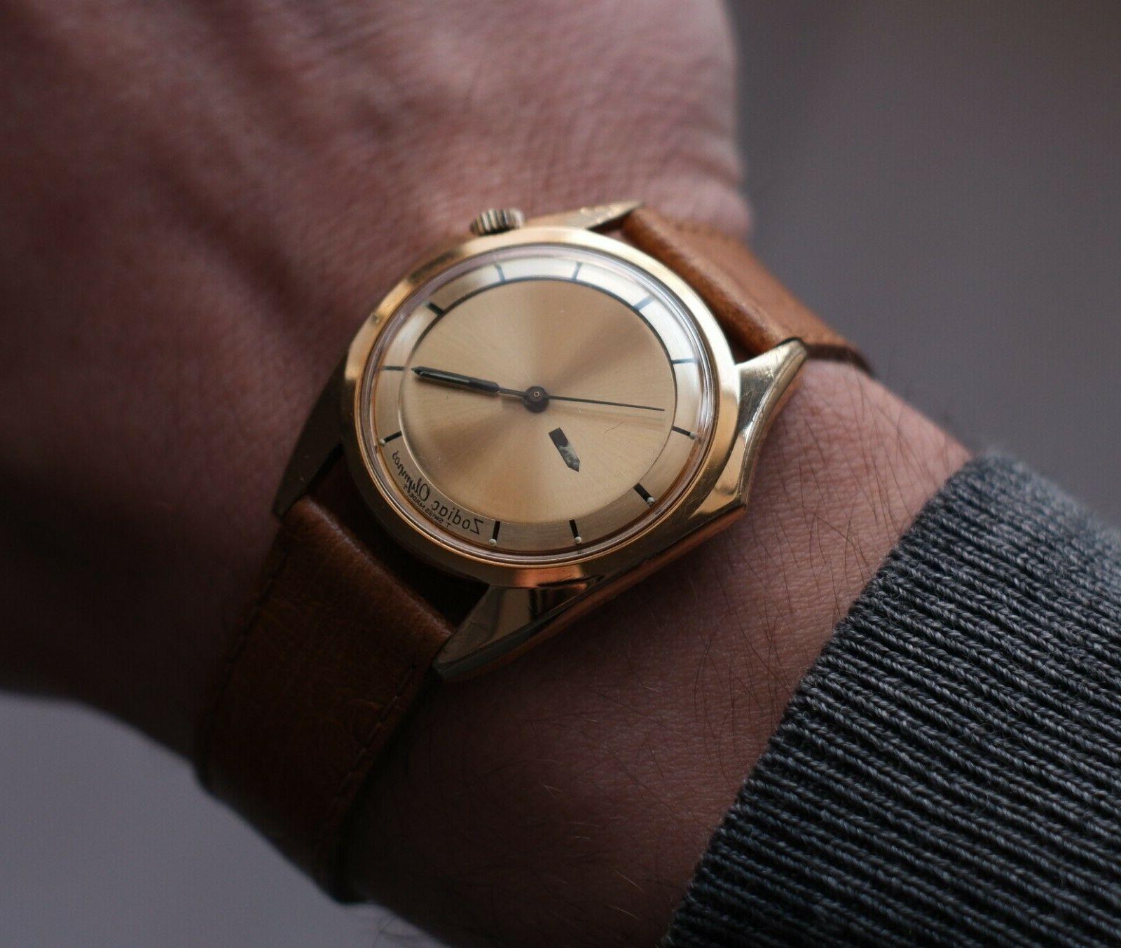 orologio olympos mistery dial automatic vintage rare