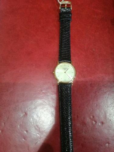 orologio oro in pelle solo tempo movimento