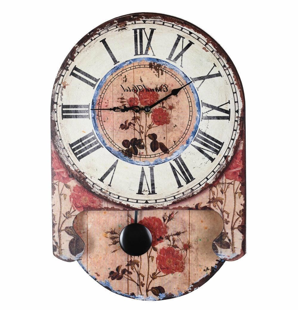 orologio parete antico a pendolo grande hotel