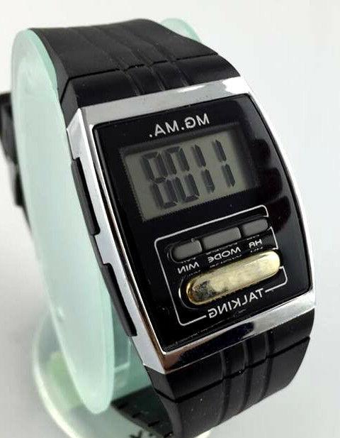 orologio parlante voce anziani bambini non vedenti