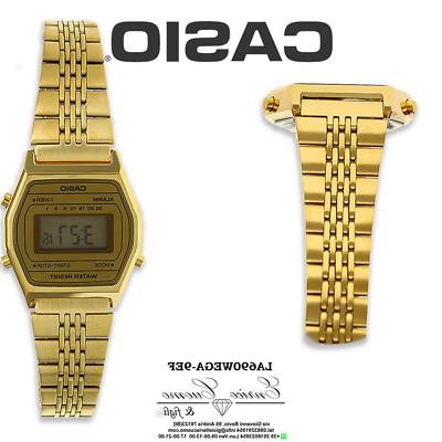 orologio piccolo dorato digitale multifunzione 3191 la690weg