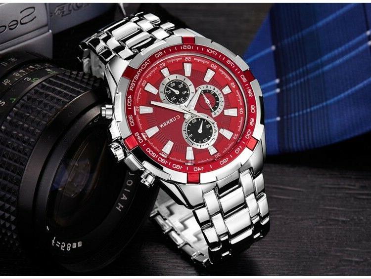 orologio polso 8023 uomo analogico quarzo moderno