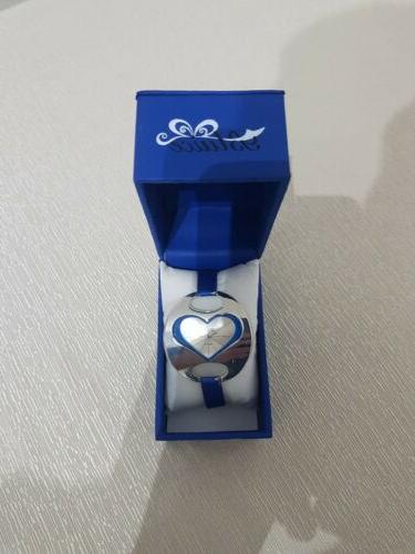orologio polso donna love colore blu cuore