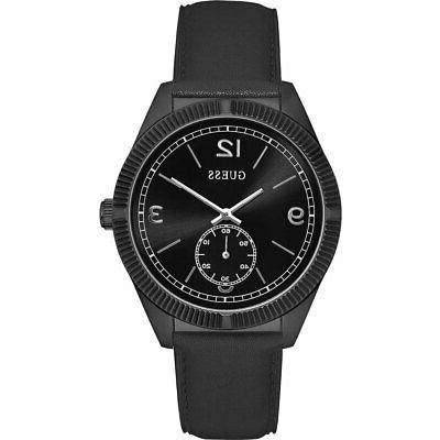 orologio polso maschio casual w0873g3 pelle nero