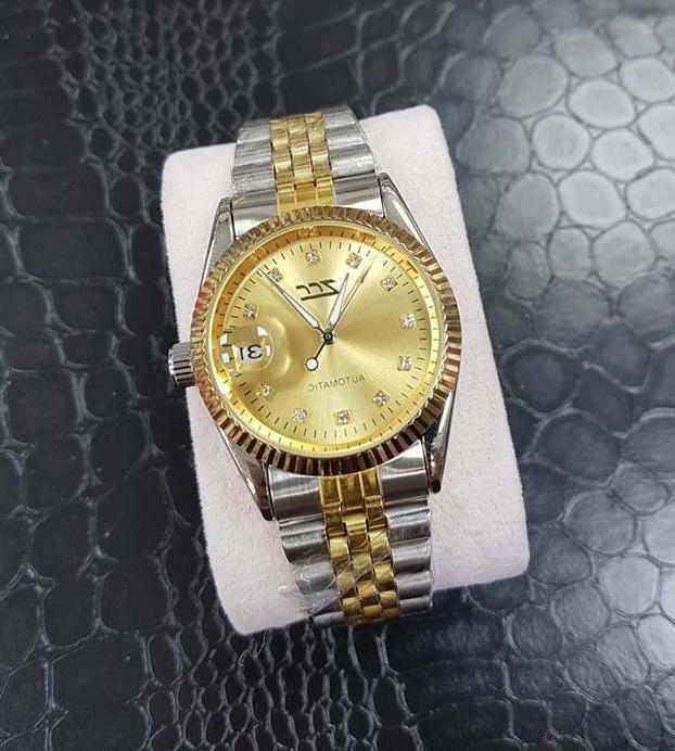 orologio polso uomo analogico automatico datario elegante