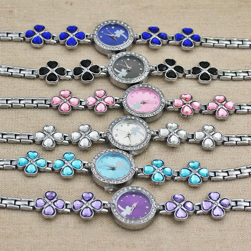 orologio quadrifoglio da polso per donna elegante