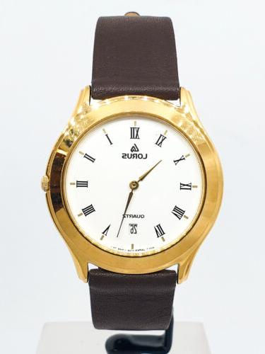 orologio quartz acciaio placcato oro uomo 467ve19