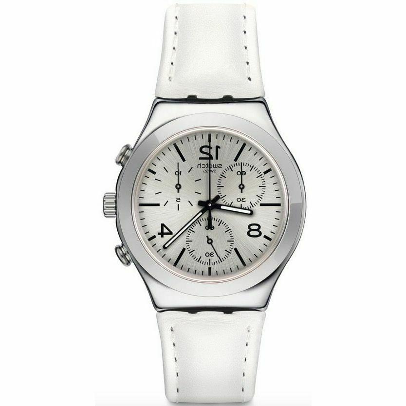 orologio quarzo analogico irony chrono biancamente ycs111