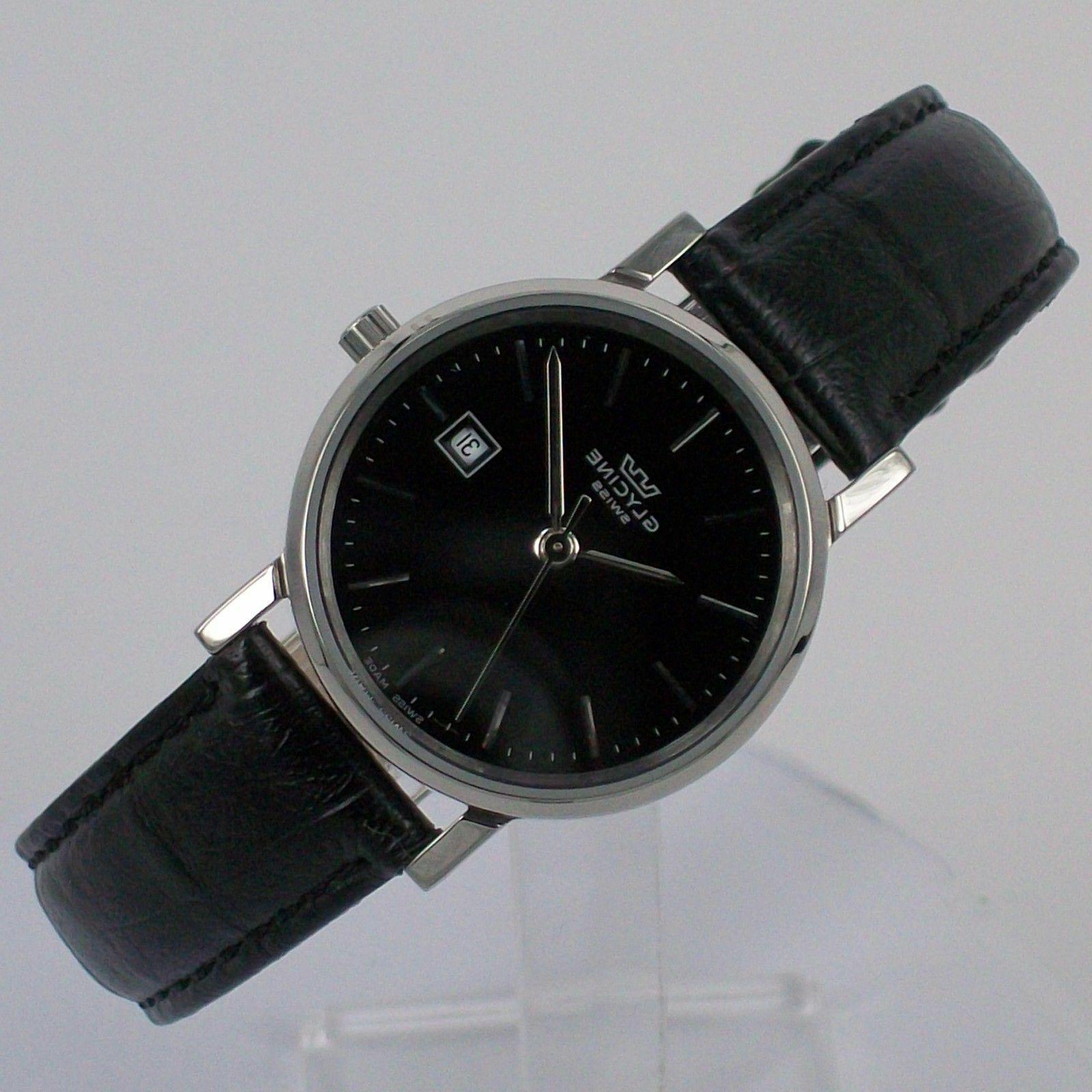 orologio quarzo con cinturino in pelle e