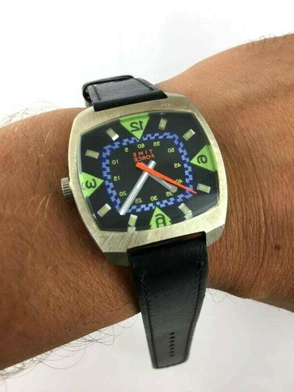 orologio quarzo uomo vintage 36mm new old