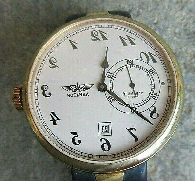 orologio russo aviator movimento meccanico perfettamente fun